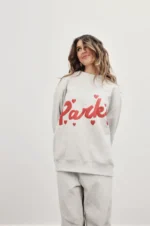 Parke weetheart Mockneck Gray